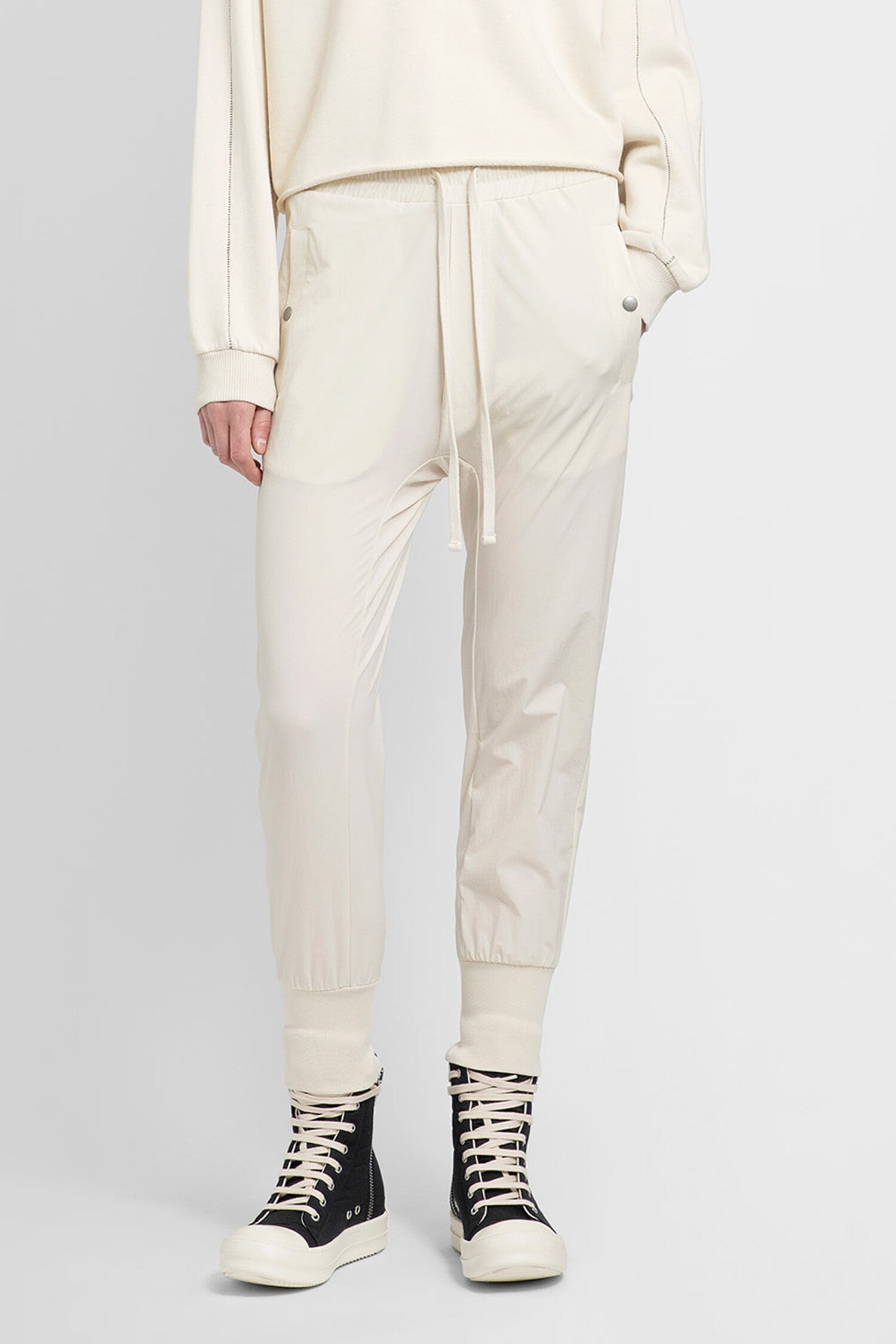 THOM KROM WOMAN BEIGE TROUSERS