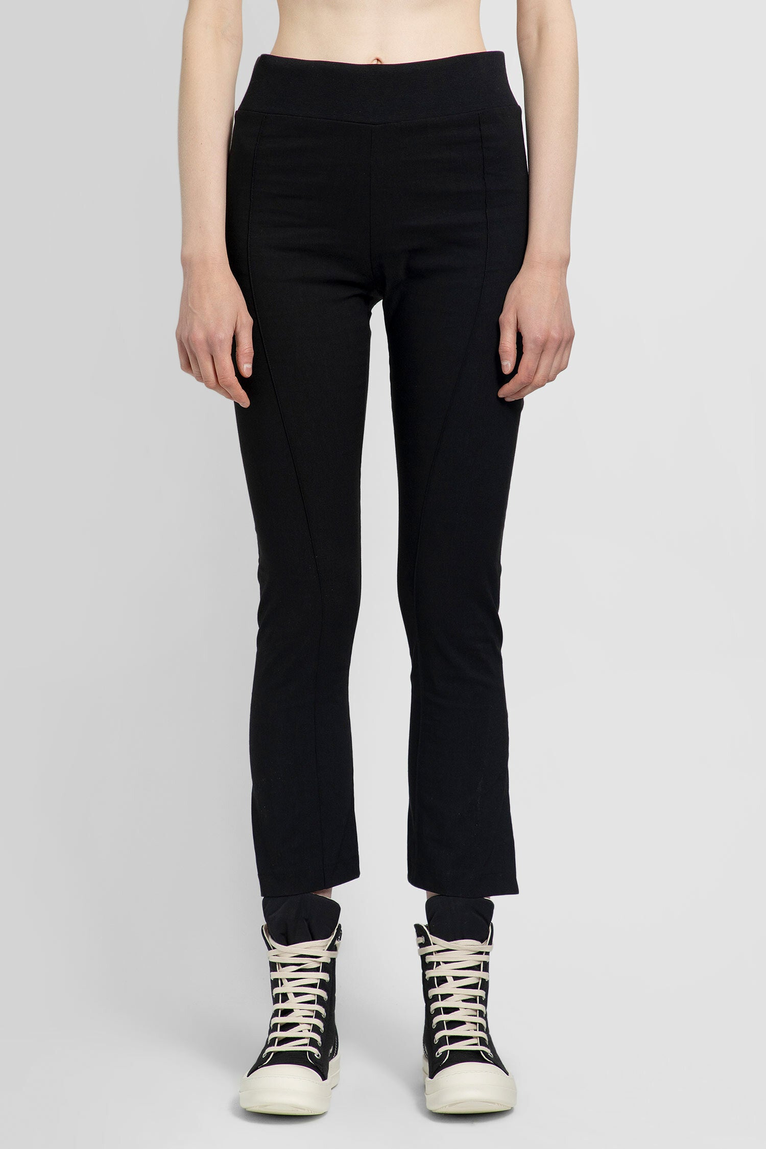 THOM KROM WOMAN BLACK TROUSERS