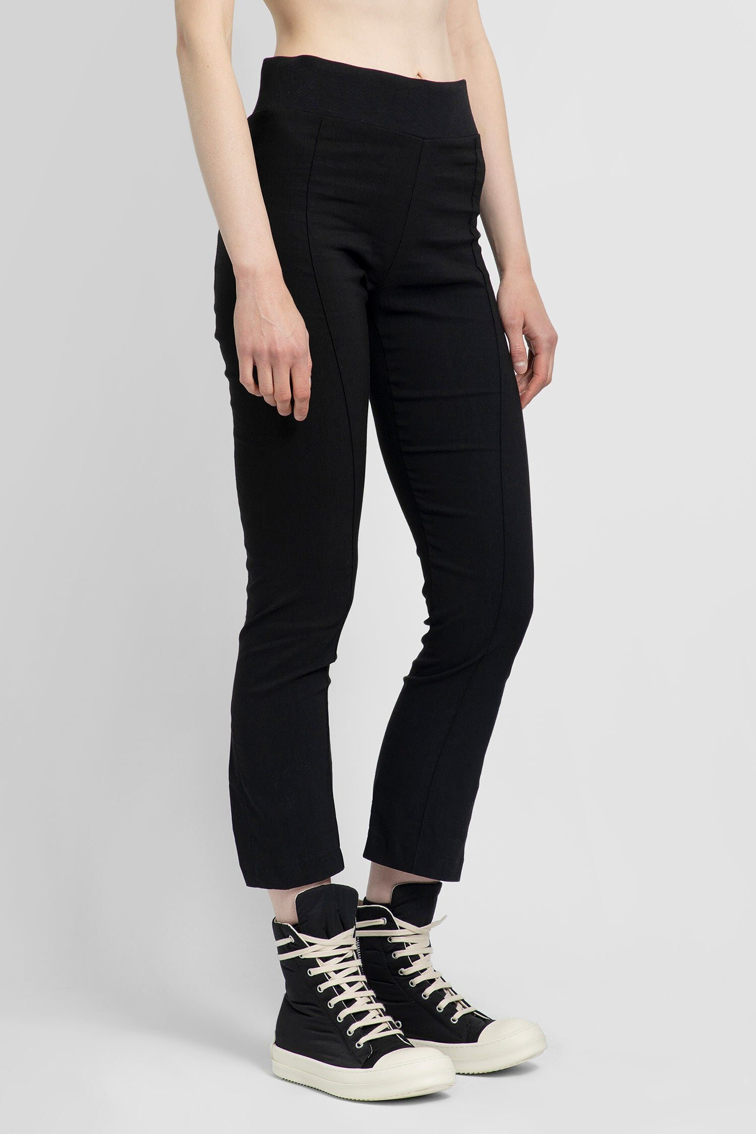 THOM KROM WOMAN BLACK TROUSERS