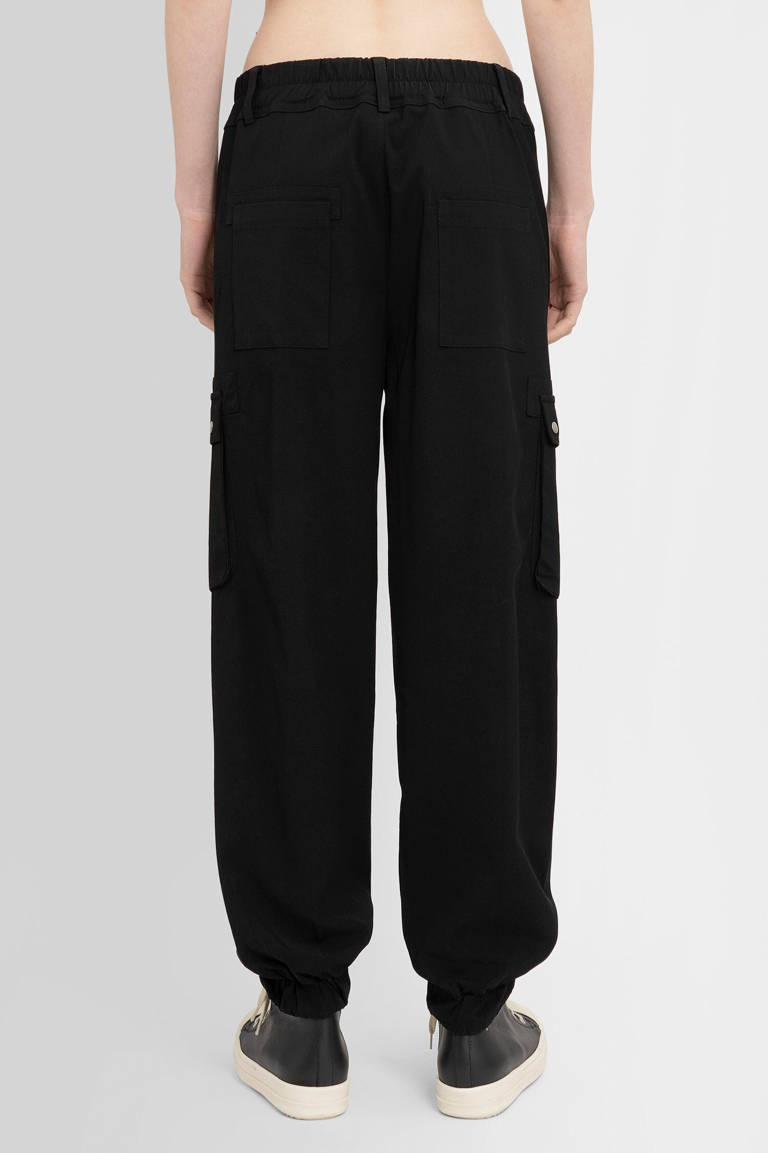 THOM KROM WOMAN BLACK TROUSERS