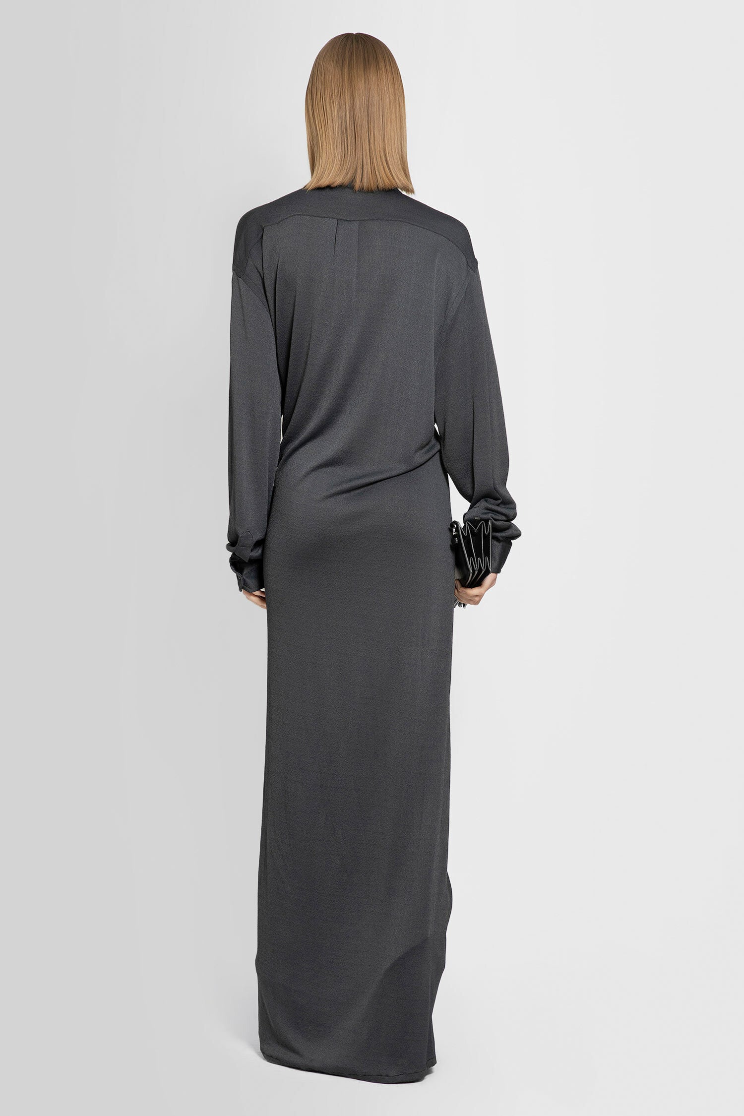 Y/PROJECT WOMAN GREY DRESSES