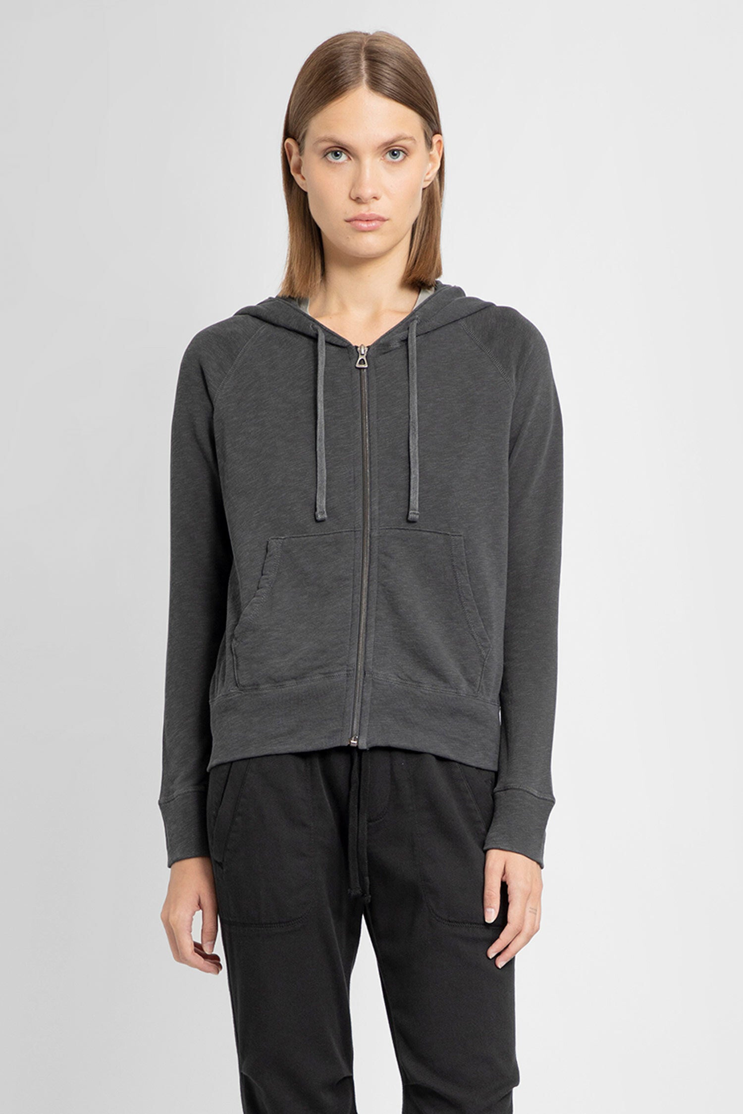 JAMES PERSE WOMAN GREY SWEATSHIRTS JAMES PERSE SWEATSHIRTS